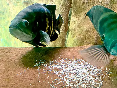 Parâmetros ideais em tanque do Bioparque Pantanal garantem reprodução espontânea de peixes