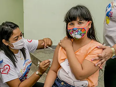 Corumbá começa aplicar segunda dose da Coronavac em crianças