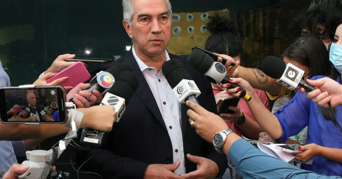Governador Reinaldo Azambuja declara apoio a Bolsonaro no segundo turno