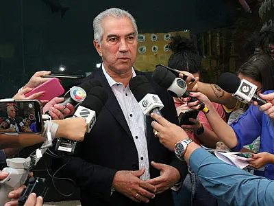 Governador Reinaldo Azambuja declara apoio a Bolsonaro no segundo turno