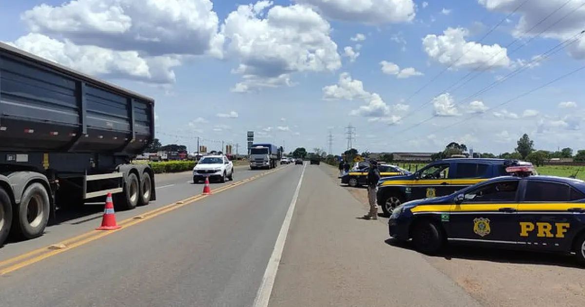 Operação da PRF registra 26 feridos e duas mortes nas rodovias federais de MS