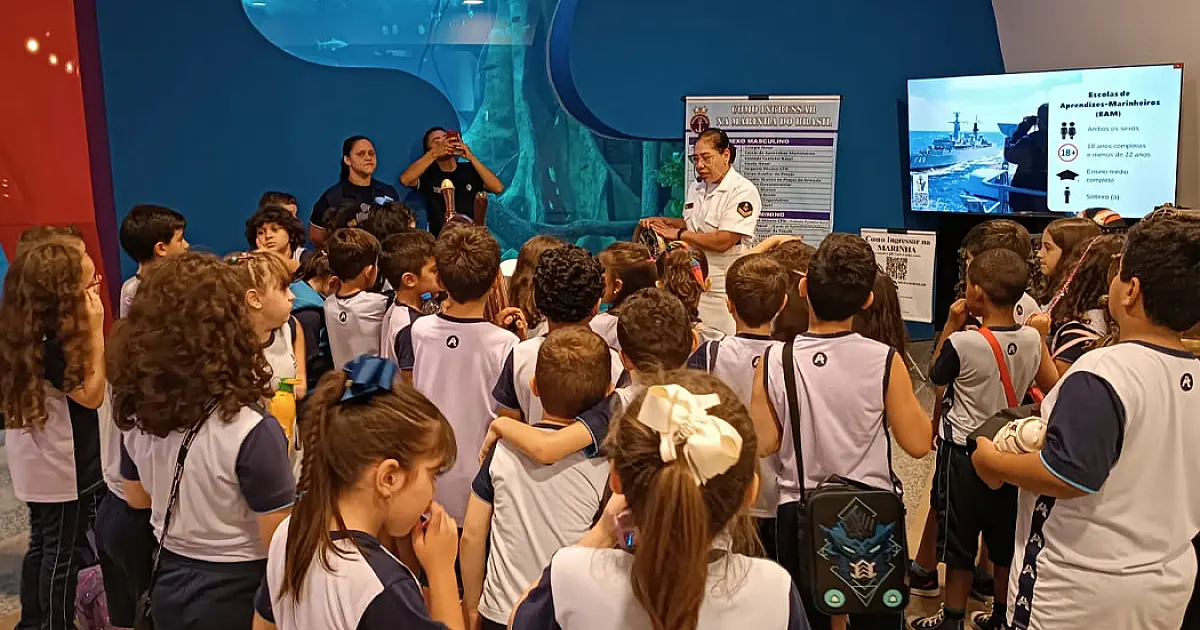 Exposição da Marinha no Bioparque Pantanal fortalece mentalidade marítima e fluvial