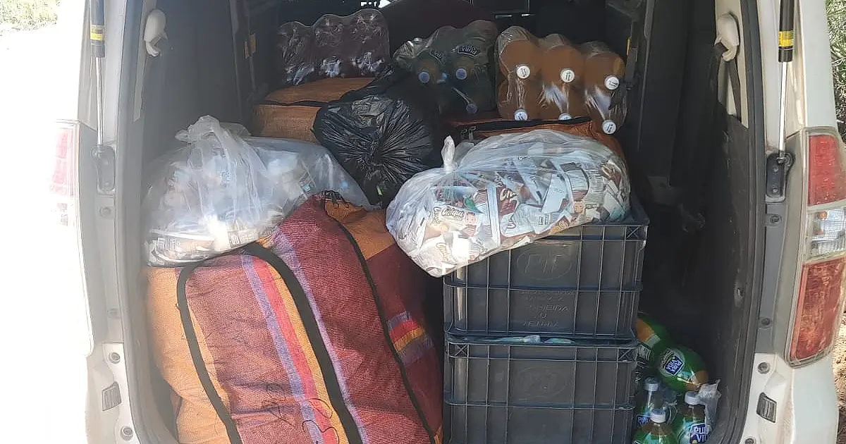 Carro boliviano é apreendido com mercadorias, folhas de Coca e Lechia