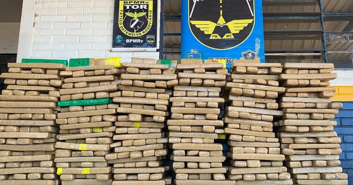 Operação Boas Festas da PM apreende 15 toneladas de drogas, 63% a mais do que no ano anterior