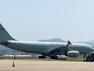 Aeronave pousa em Beirute para 2&ordm; voo de repatriação de brasileiros