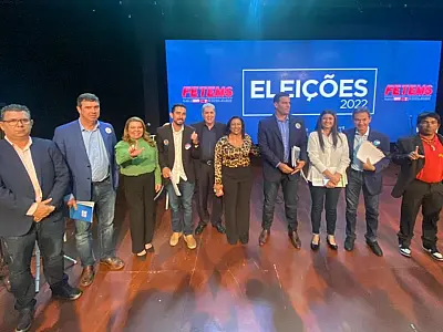 Candidatos ao governo de MS expõem propostas em debate realizado pela Fetems