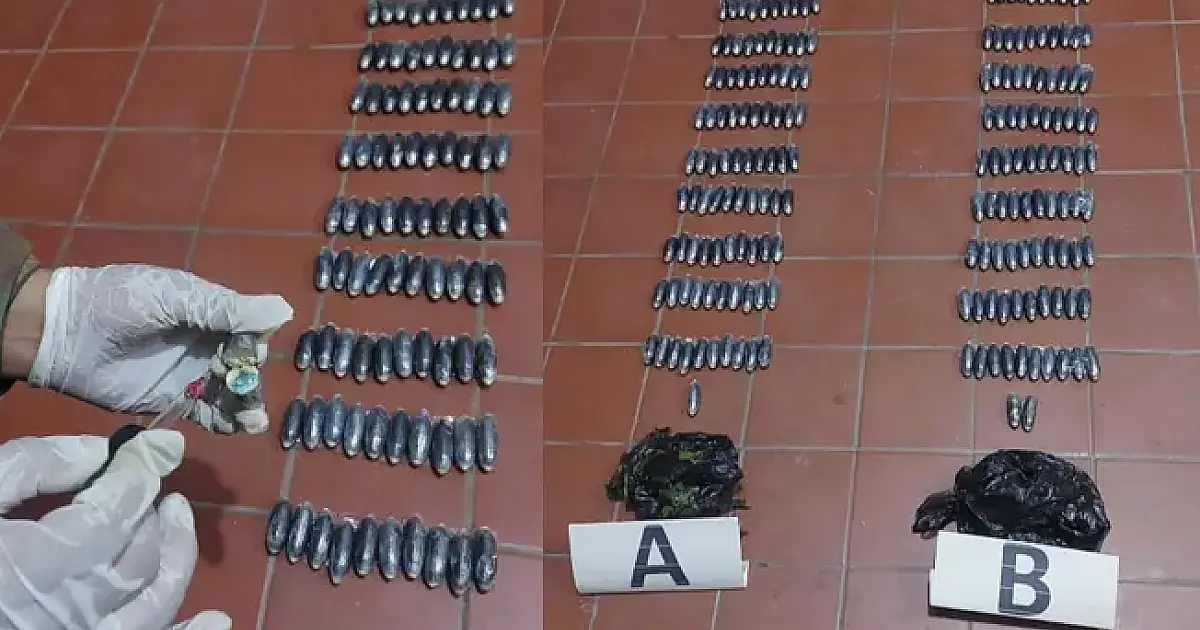 Boliviana morre transportando cápsulas de cocaína no estômago
