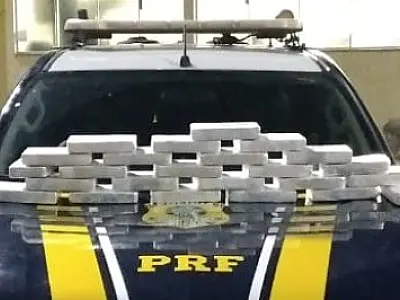 PRF apreende 31,3 Kg de cocaína e prende nove pessoas em Corumbá