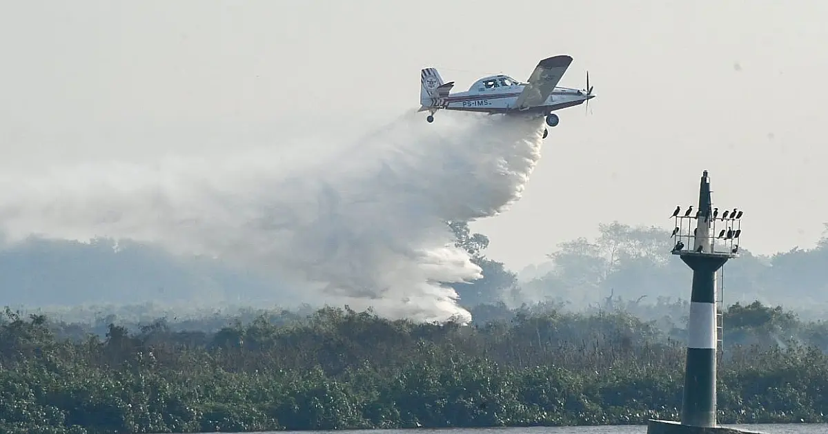 Dia 84: Bombeiros mantém ações em diversas áreas do Pantanal e monitoram as divisas do estado