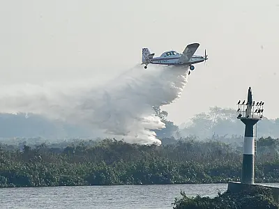 Dia 84: Bombeiros mantém ações em diversas áreas do Pantanal e monitoram as divisas do estado