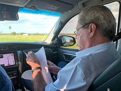 Pré-candidato ao governo, Puccinelli segue rota para ouvir população do Bolsão