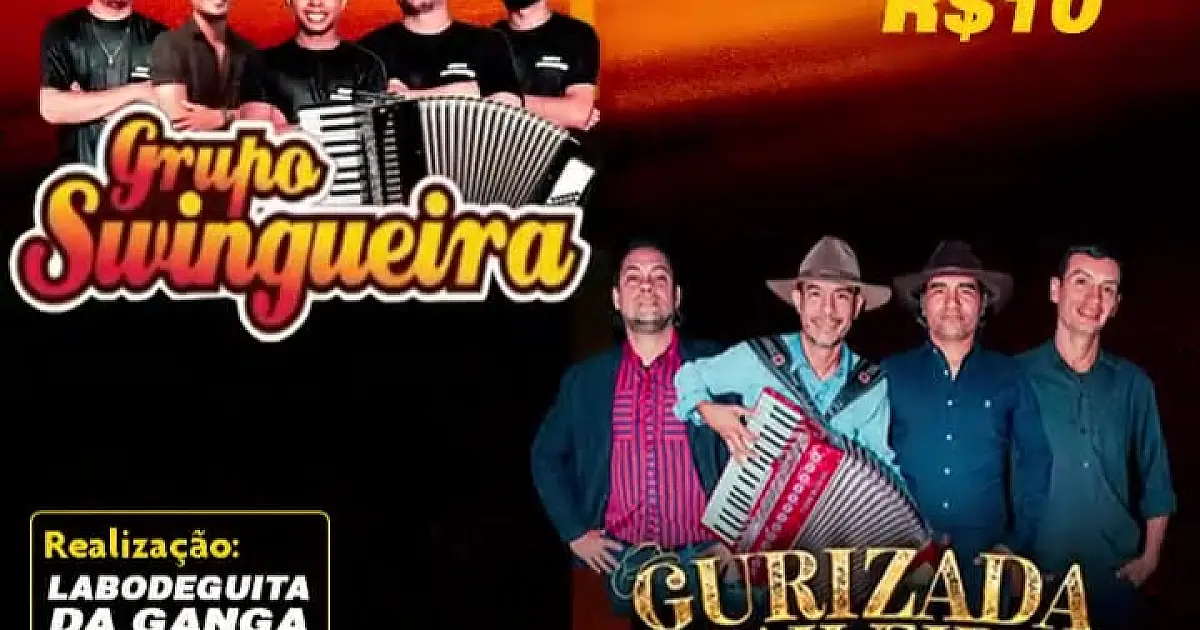 Grupos Swingueira e Gurizada Baileira são atrações no Balie do Gugu em Ladário