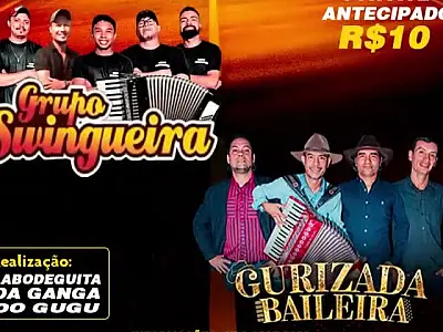 Grupos Swingueira e Gurizada Baileira são atrações no Balie do Gugu em Ladário