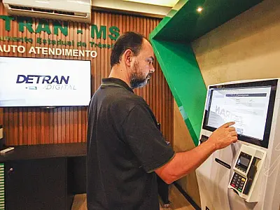 Campo Grande tem a primeira agência do Detran 100% digital
