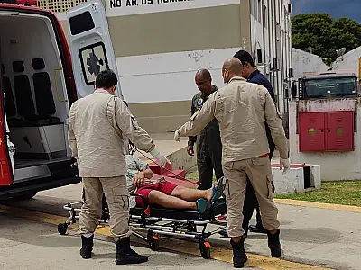 Resgatado por helicóptero, trabalhador rural pode ter sofrido três fraturas