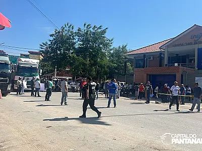 Setor de transporte protesta por falta de combustível e ameaça fechar a fronteira