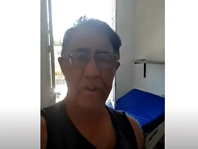Internado, Buxexa Amaral diz que enfrenta falta de medicamento e calor infernal no hospital
