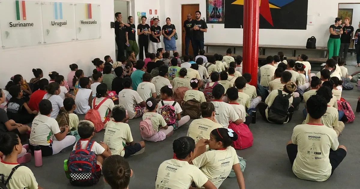 Moinho Cultural retoma atividades com 120 novos alunos