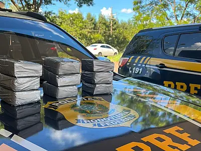 Crack que saiu de Corumbá é apreendido com em fiscalização na BR 262