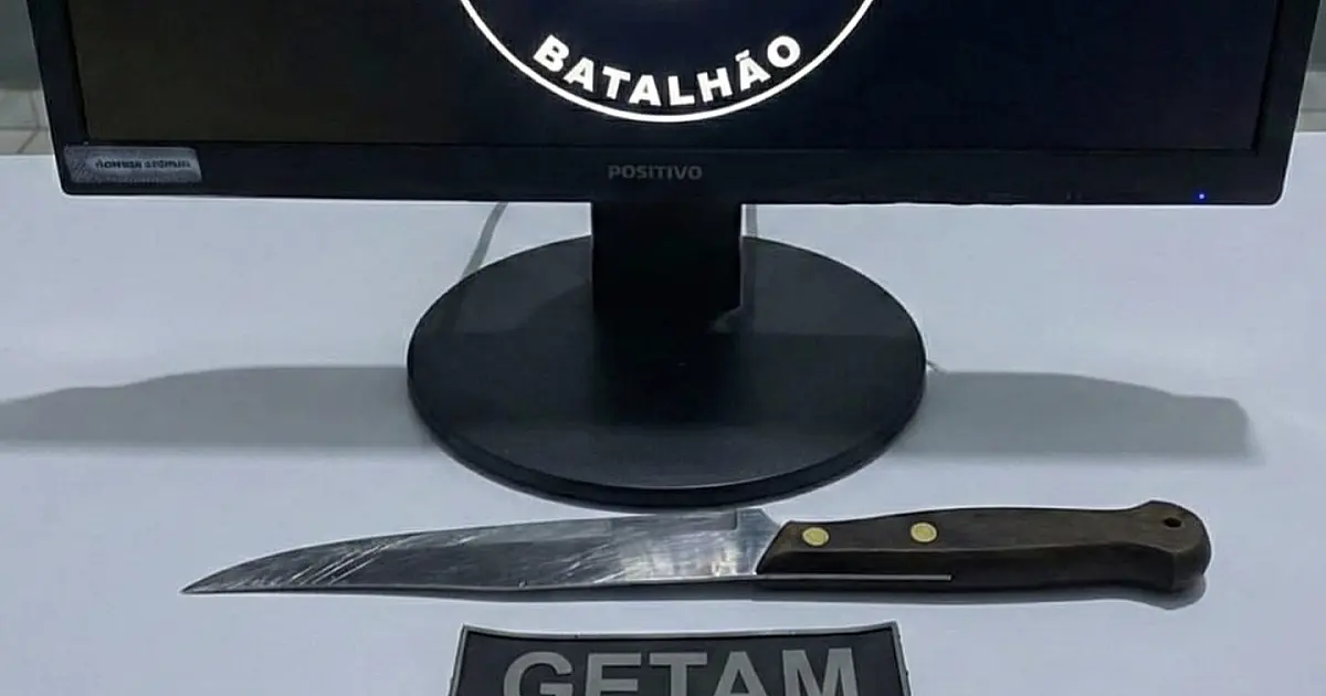 Homem com tornozeleira desligada é preso com faca no Porto Geral