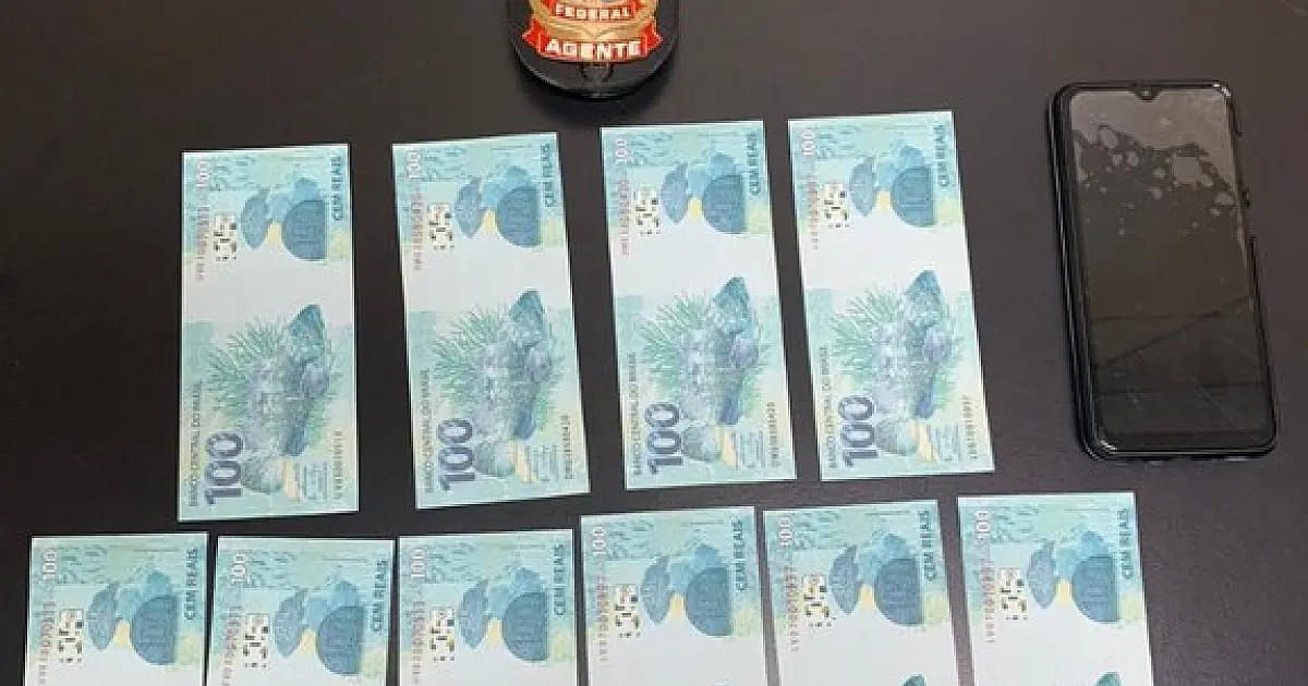 Homem é preso após receber R$ 1 mil em notas falsas pelos Correios