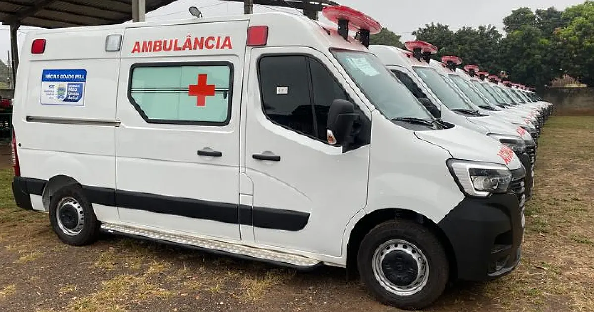 28 ambulâncias e caminhonetes ampliam frota da Saúde em municípios