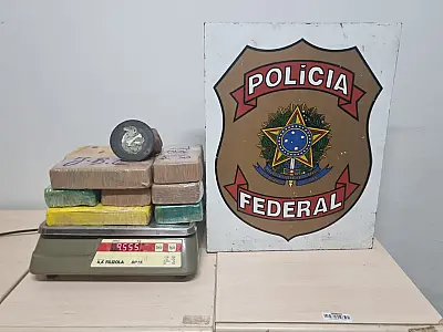 Ação conjunta prende homem por tráfico de drogas na rodoviária de Corumbá