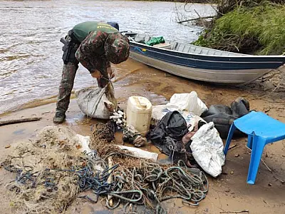 Operação Dia de Finados da PMA intensifica fiscalização à pesca predatória