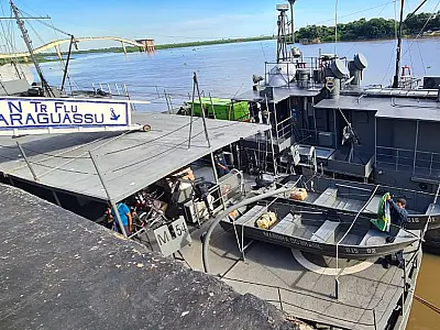 Com viés de Saúde Única, Projeto Navio leva assistência à população ribeirinha de Corumbá