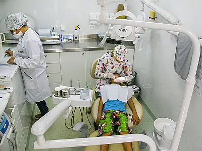 Moradores de Albuquerque recebem atendimento médico gratuito