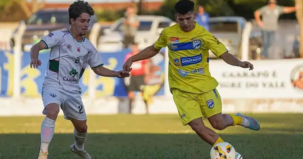 Final do Estadual Sub-20 começa neste sábado com Operário Caarapoense e Dourados