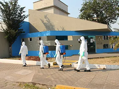 Prédio da Sanesul em Corumbá é fechado para desinfecção