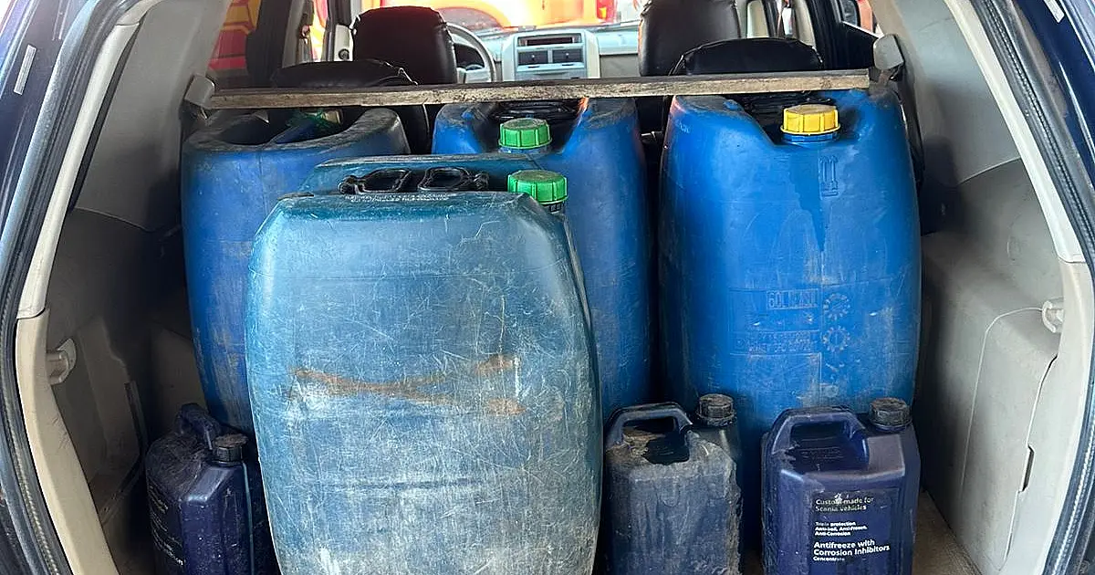 Operação termina com apreensão de 4.400 litros de combustível no Jatobazinho