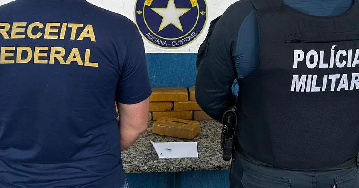 Bolivianos são presos com 13,7 kg de cocaína na fronteira