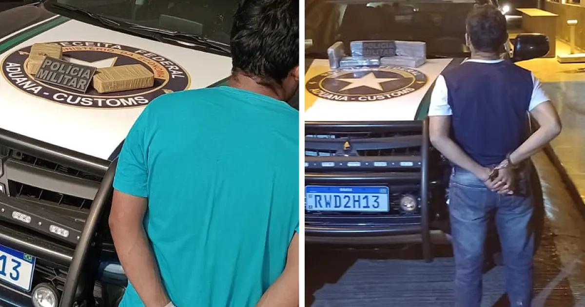 Domingo é marcado por apreensões de cocaína na fronteira