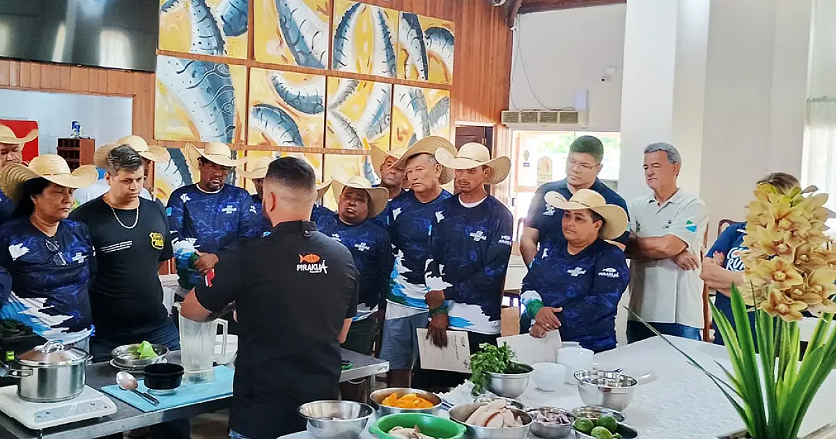 Curso de gastronomia qualifica guias e piloteiros das regiões de Albuquerque e Porto Morrinho