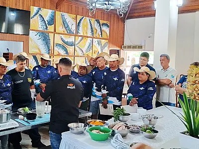 Curso de gastronomia qualifica guias e piloteiros das regiões de Albuquerque e Porto Morrinho