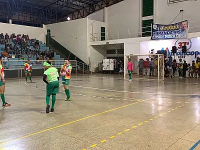 Imbatíveis de Corumbá vencem Balé de Munique por 3X1 em Miranda