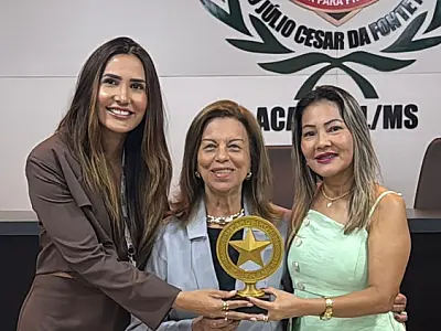 Ladário recebe destaque estadual por ações de educação no trânsito