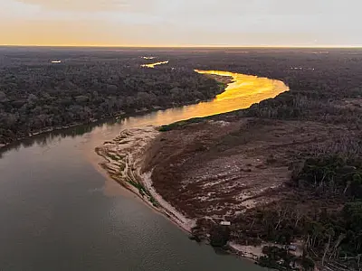 Rio Paraguai, em Cáceres, registra o 2° menor nível em 57 anos para o mês dezembro