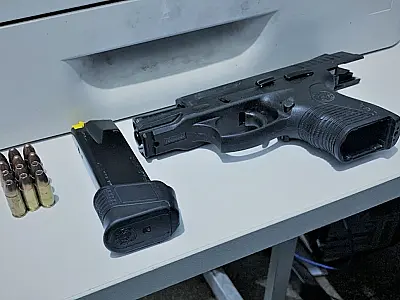 Homem é preso com pistola 9mm após disparar em lanchonete