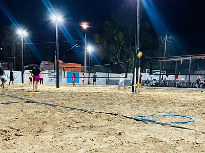 Beach tennis: o segundo esporte mais praticado no Brasil tem arena em Corumbá