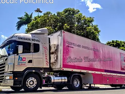 Carreta do Hospital de Amor estará em Ladário nos dias 28, 29 e 30 de março