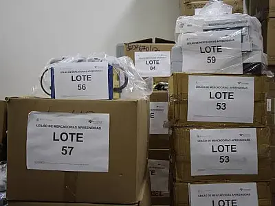 Receita Federal de Corumbá arrecada mais de 3 milhões de reais em leilão