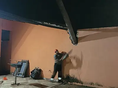 Central dos Bombeiros recebeu mais de 30 chamados decorrentes da tempestade