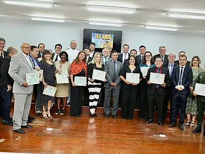 150 anos da Câmara é marcado com homenagens a pessoas que fazem parte da história