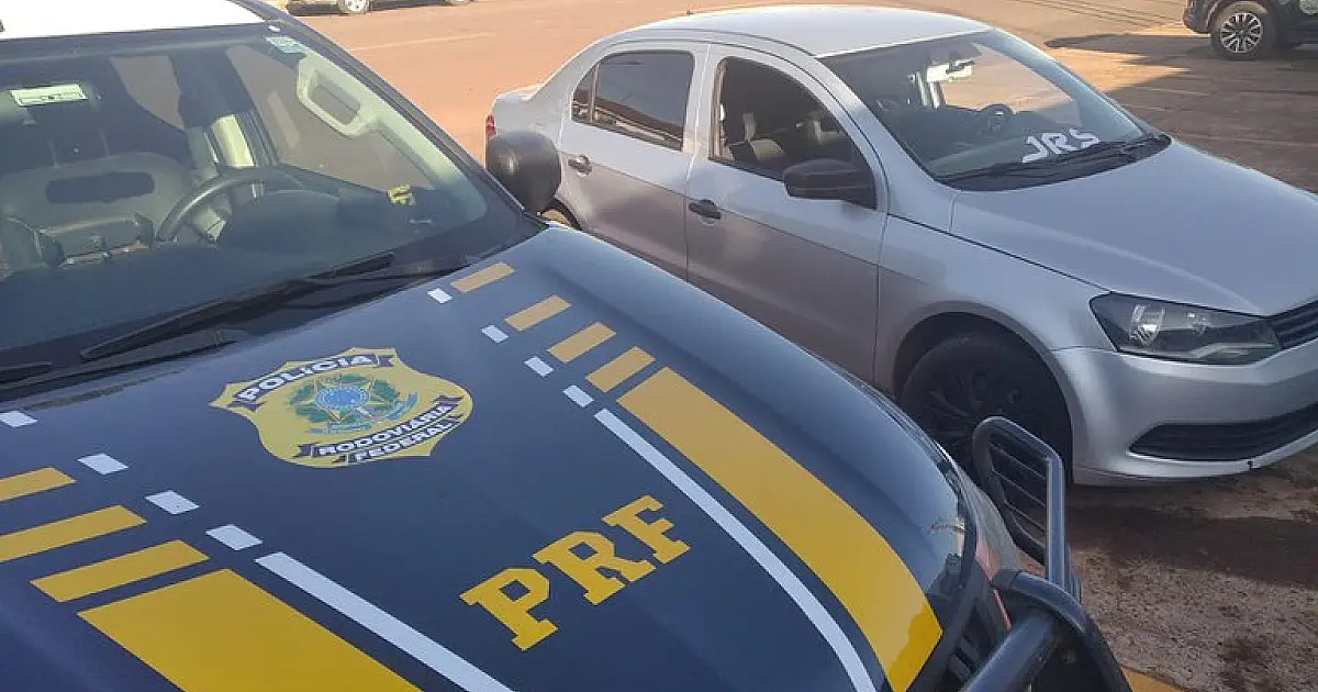 PRF recupera veículo horas após o roubo em Campo Grande