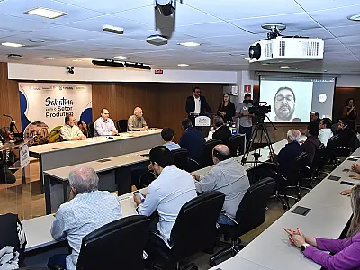 Candidatos ao governo de MS participam de sabatina do setor produtivo na Fiems