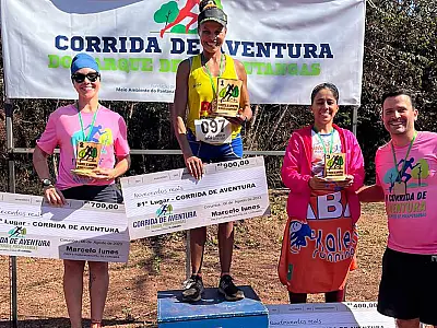 Corrida de Aventura do Parque de Piraputangas reúne quase 100 participantes