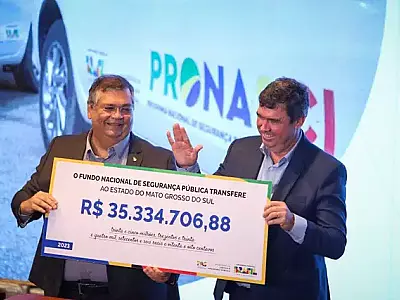 Flávio Dino confirma R$ 200 milhões a MS, com prioridade em defender fronteira